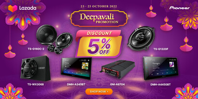 Enjoy 'Deepavali Promotion' up to 5% discount on selected items!